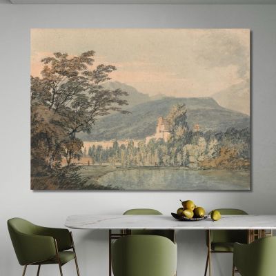 Sir William Hamilton'S Villa Joseph Mallord William Turner jwt109 canvas print 