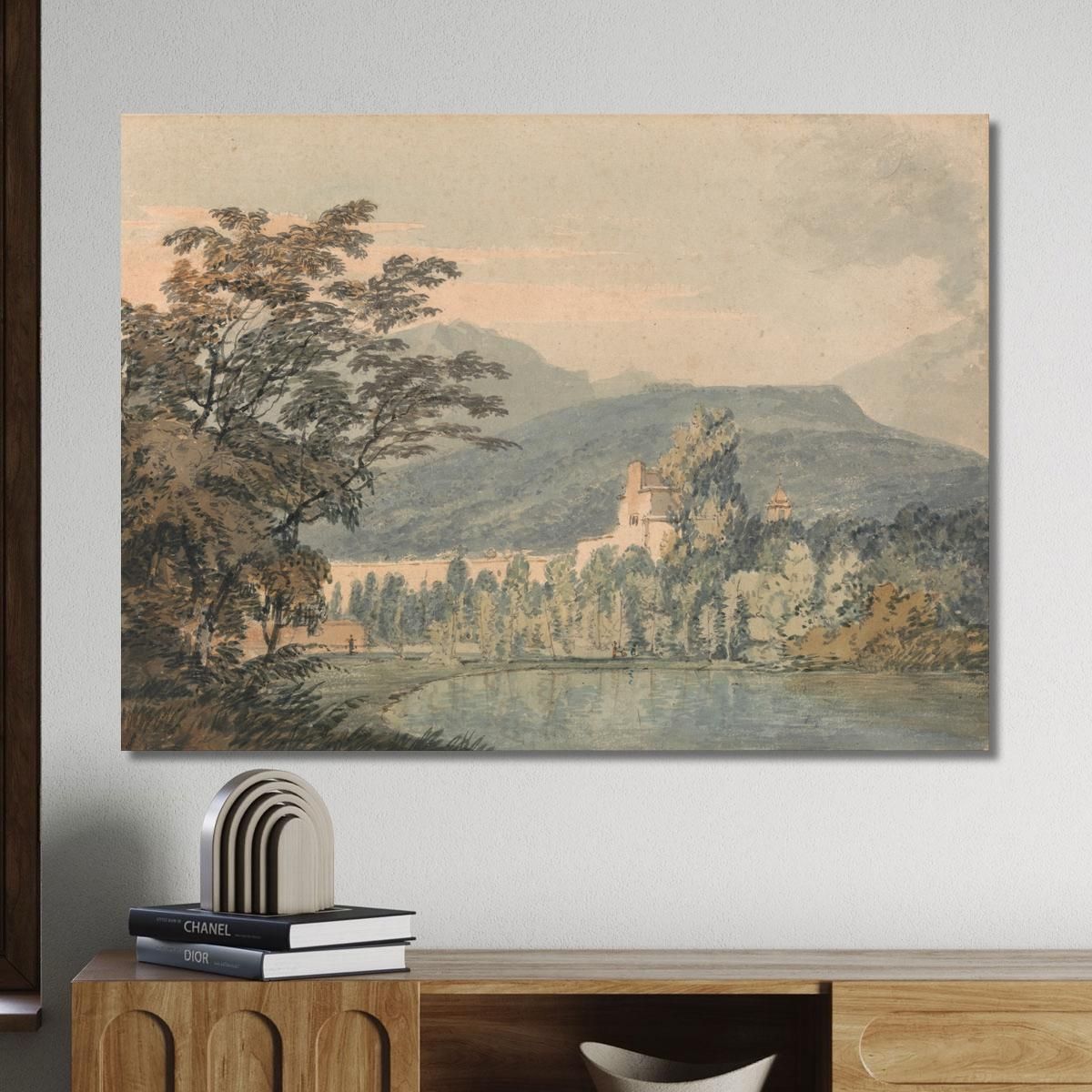 Sir William Hamilton'S Villa Joseph Mallord William Turner jwt109 canvas print 