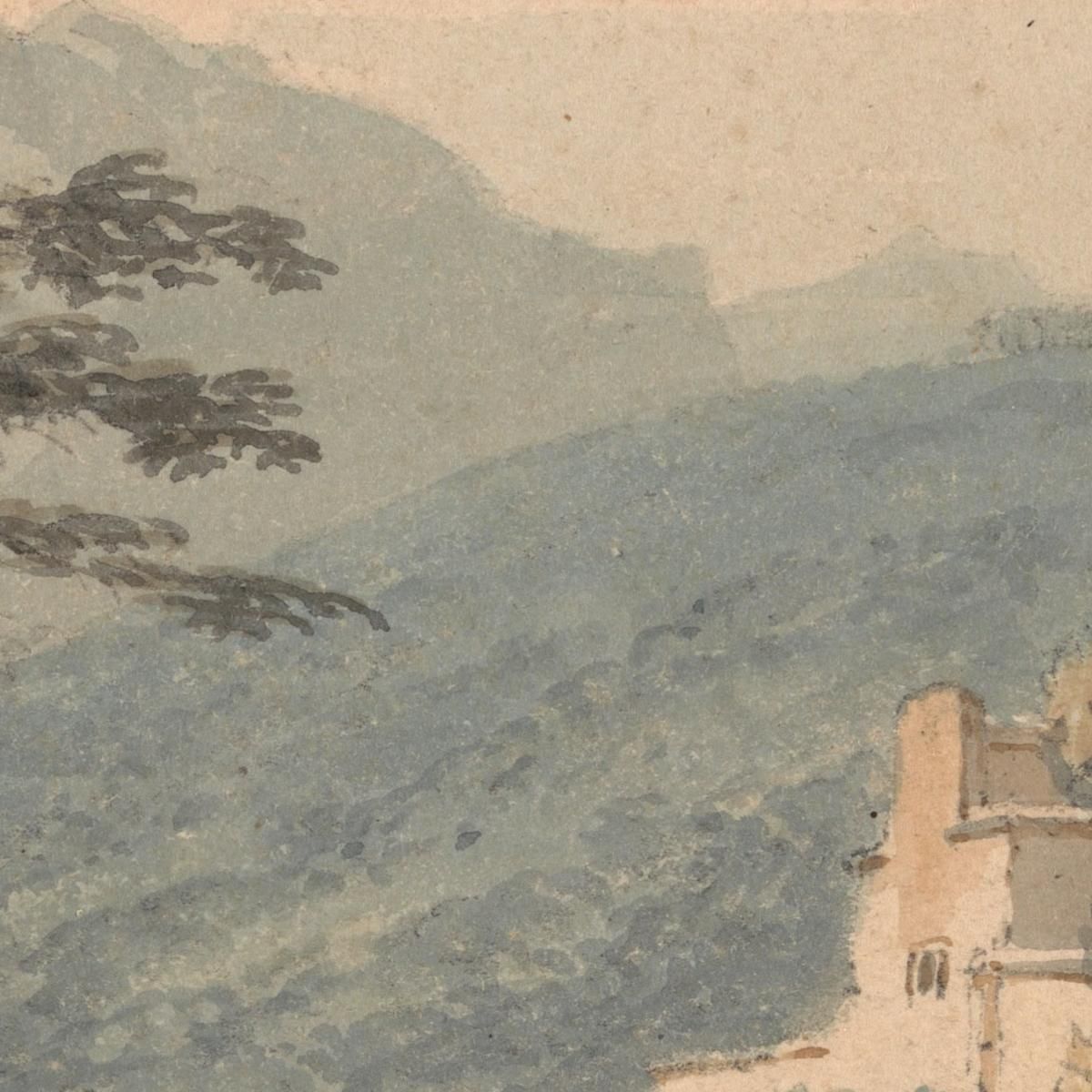 Sir William Hamilton'S Villa Joseph Mallord William Turner jwt109 canvas print