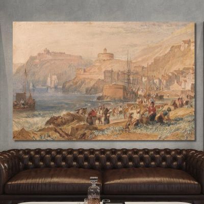 St. Mawes Cornwall Joseph Mallord William Turner jwt114 canvas print 