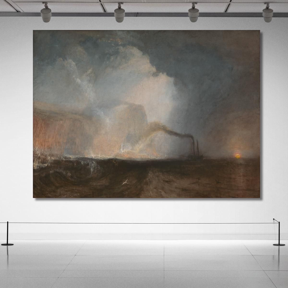 Fingal'S Cave Bracket Joseph Mallord William Turner jwt115 canvas print 