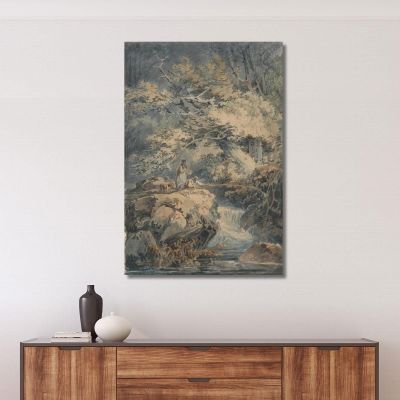 The Angler Joseph Mallord William Turner jwt122 canvas print 