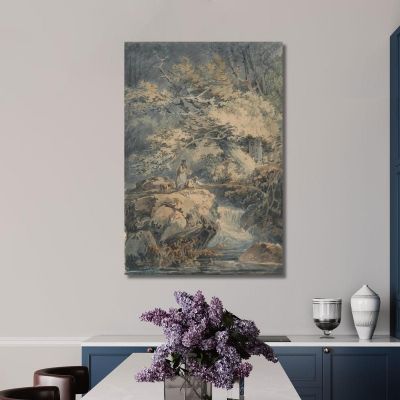 The Angler Joseph Mallord William Turner jwt122 canvas print 