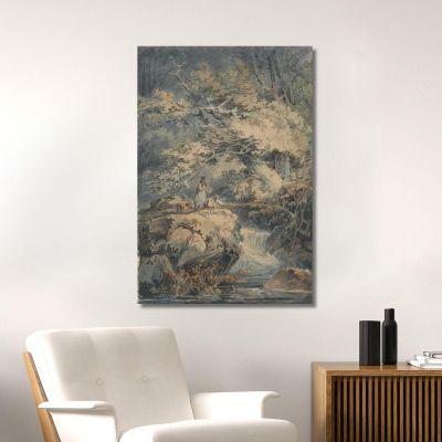 The Angler Joseph Mallord William Turner jwt122 canvas print 