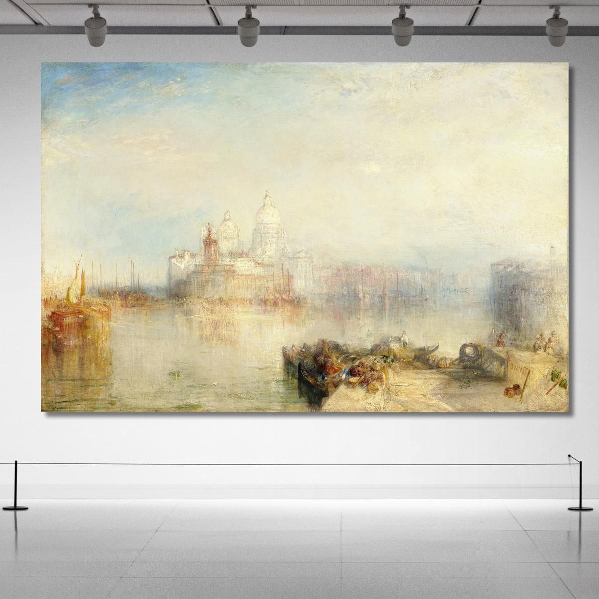 The Dogana And Santa Maria Della Salute Joseph Mallord William Turner jwt125 canvas print 