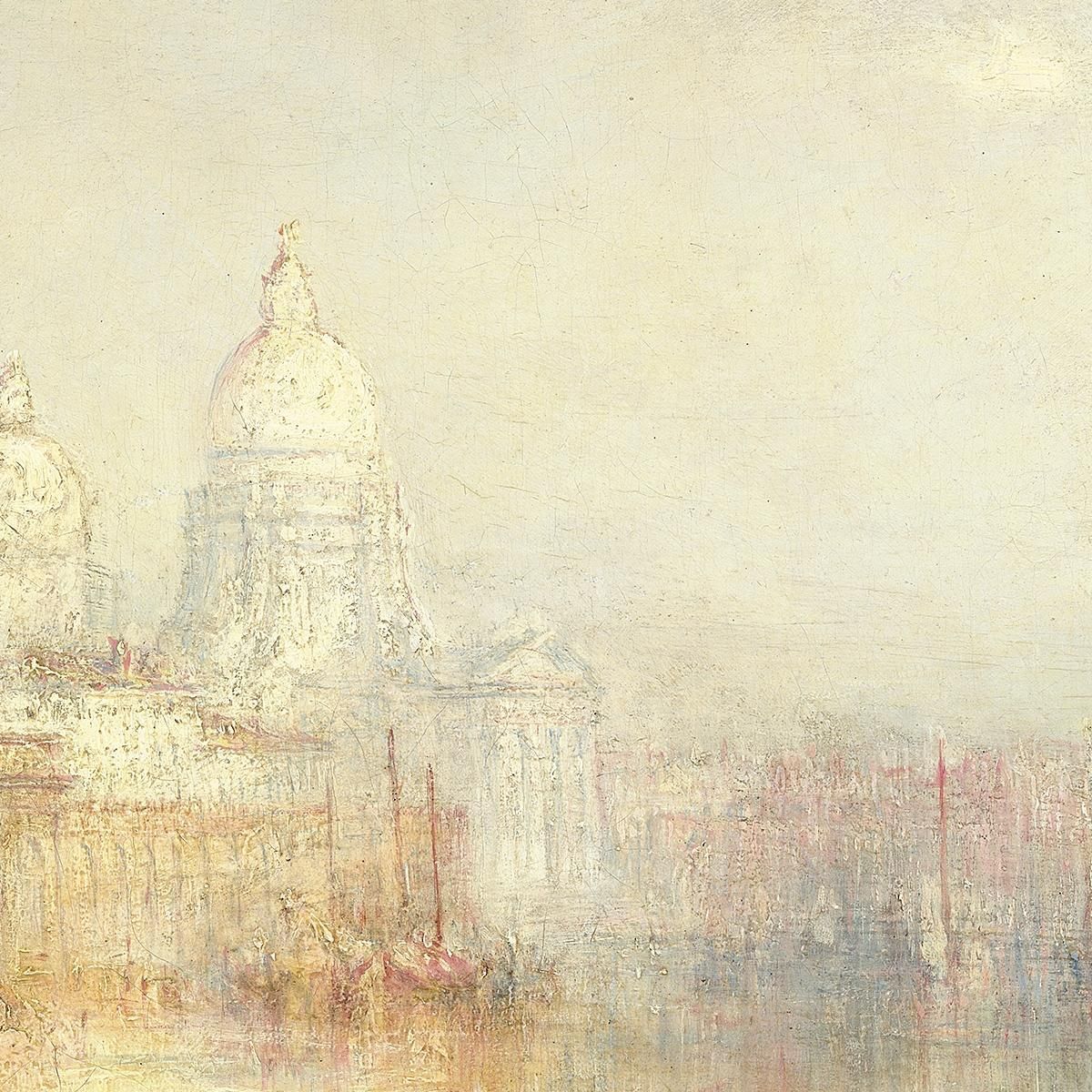 The Dogana And Santa Maria Della Salute Joseph Mallord William Turner jwt125 canvas print