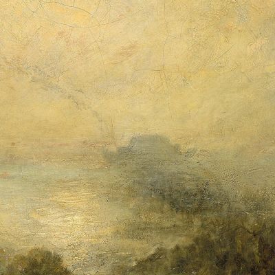 The Evening Of The Deluge Joseph Mallord William Turner jwt127 canvas print