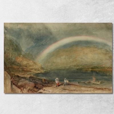 The Rainbow Osterspai And Filsen Joseph Mallord William Turner jwt136 canvas print 