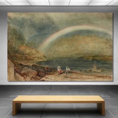 The Rainbow Osterspai And Filsen Joseph Mallord William Turner jwt136 canvas print 