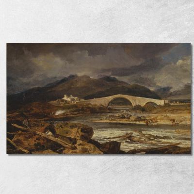 Tummel Bridge Perthshire Joseph Mallord William Turner jwt140 canvas print 