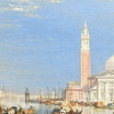 Venice The Dogana And San Giorgio Maggiore Joseph Mallord William Turner jwt144 canvas print