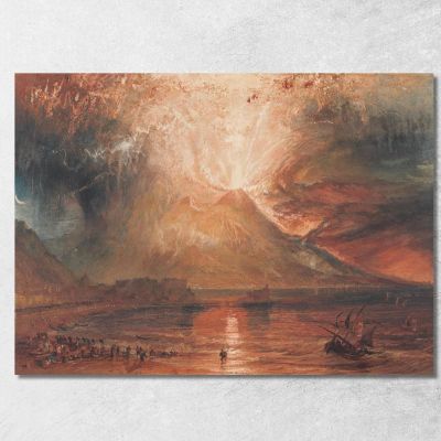 Vesuvius In Eruption Joseph Mallord William Turner jwt146 canvas print 