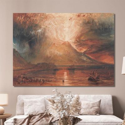 Vesuvius In Eruption Joseph Mallord William Turner jwt146 canvas print 