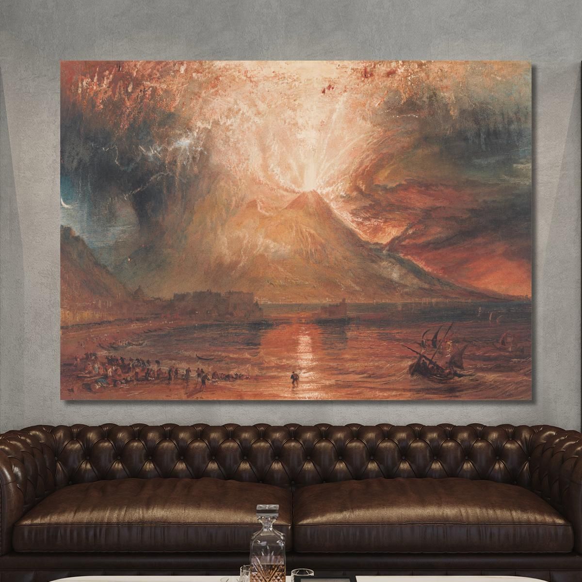 Vesuvius In Eruption Joseph Mallord William Turner jwt146 canvas print 