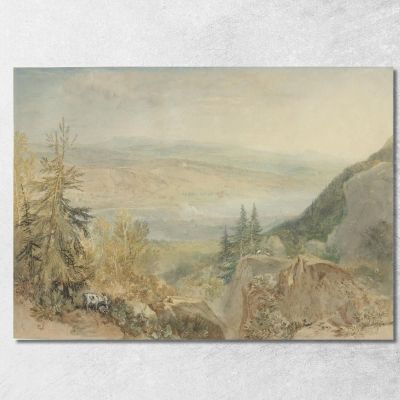 View Of Farnley Hall In Yorkshire Joseph Mallord William Turner jwt148 canvas print 