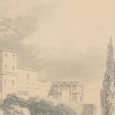Villa D'Este Joseph Mallord William Turner jwt153 canvas print