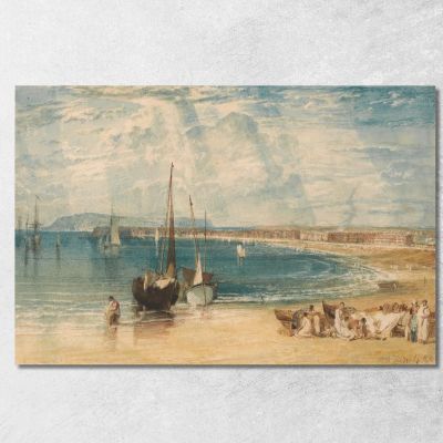 Weymouth Joseph Mallord William Turner jwt157 canvas print 