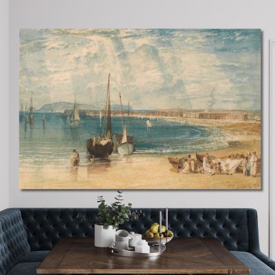 Weymouth Joseph Mallord William Turner jwt157 canvas print 