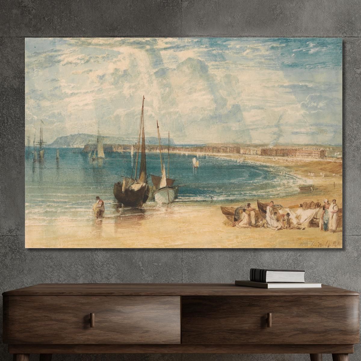 Weymouth Joseph Mallord William Turner jwt157 canvas print 