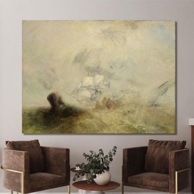 Whalers Joseph Mallord William Turner jwt158 canvas print 