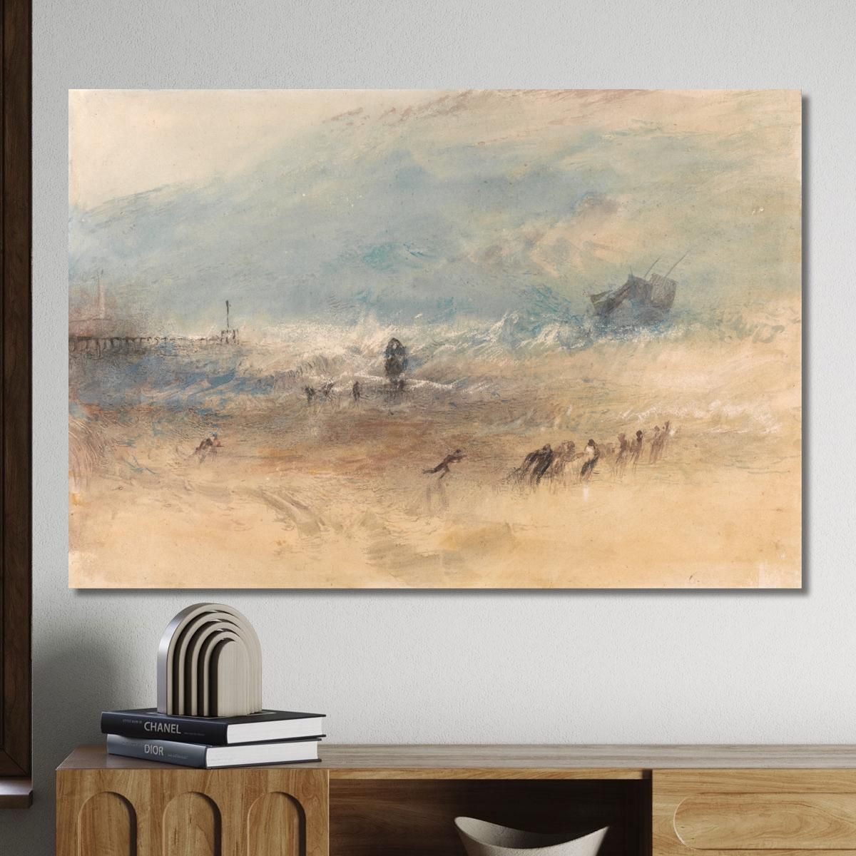 Yarmouth Sands Joseph Mallord William Turner jwt160 canvas print 