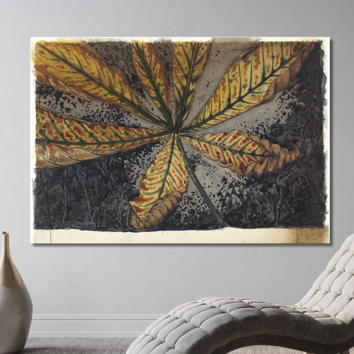 Chestnut Leaf Julie de Graag jdg33 canvas print 