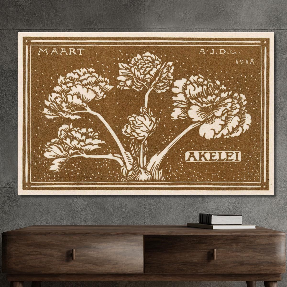 March Julie de Graag jdg35 canvas print 