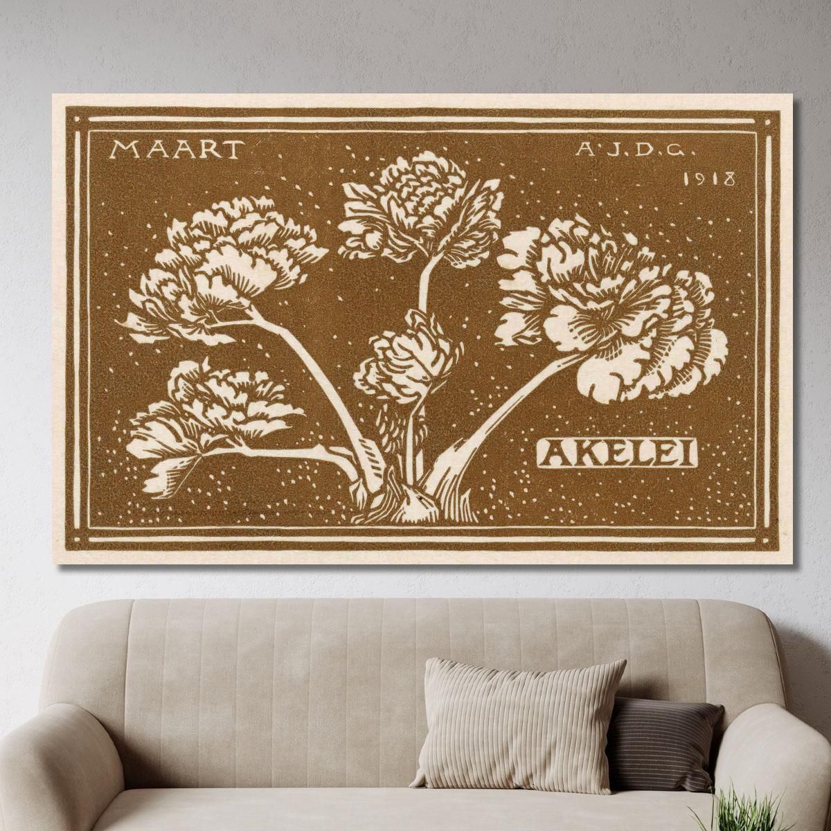 March Julie de Graag jdg35 canvas print 