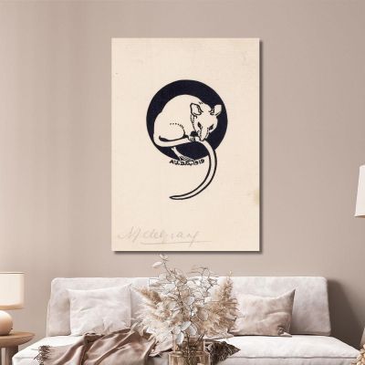 Mouse Julie de Graag jdg39 canvas print 