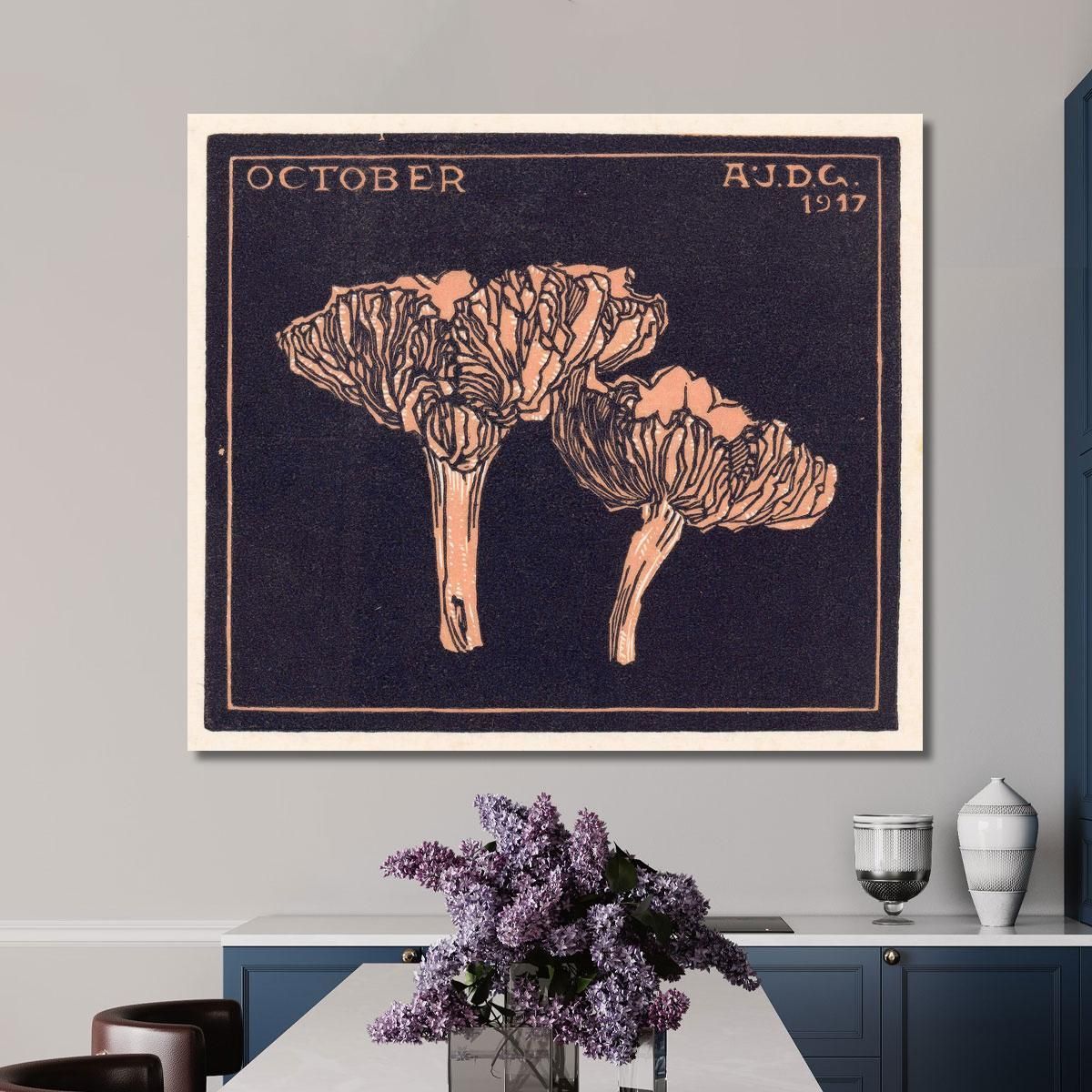 October Julie de Graag jdg41 canvas print 