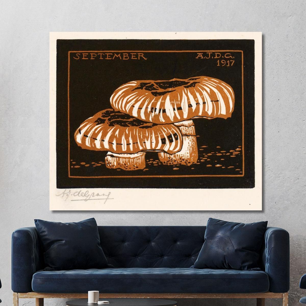 September Julie de Graag jdg51 canvas print 