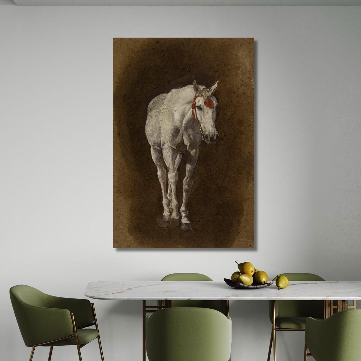 Cheval Léon Bonnat lbn7 canvas print 