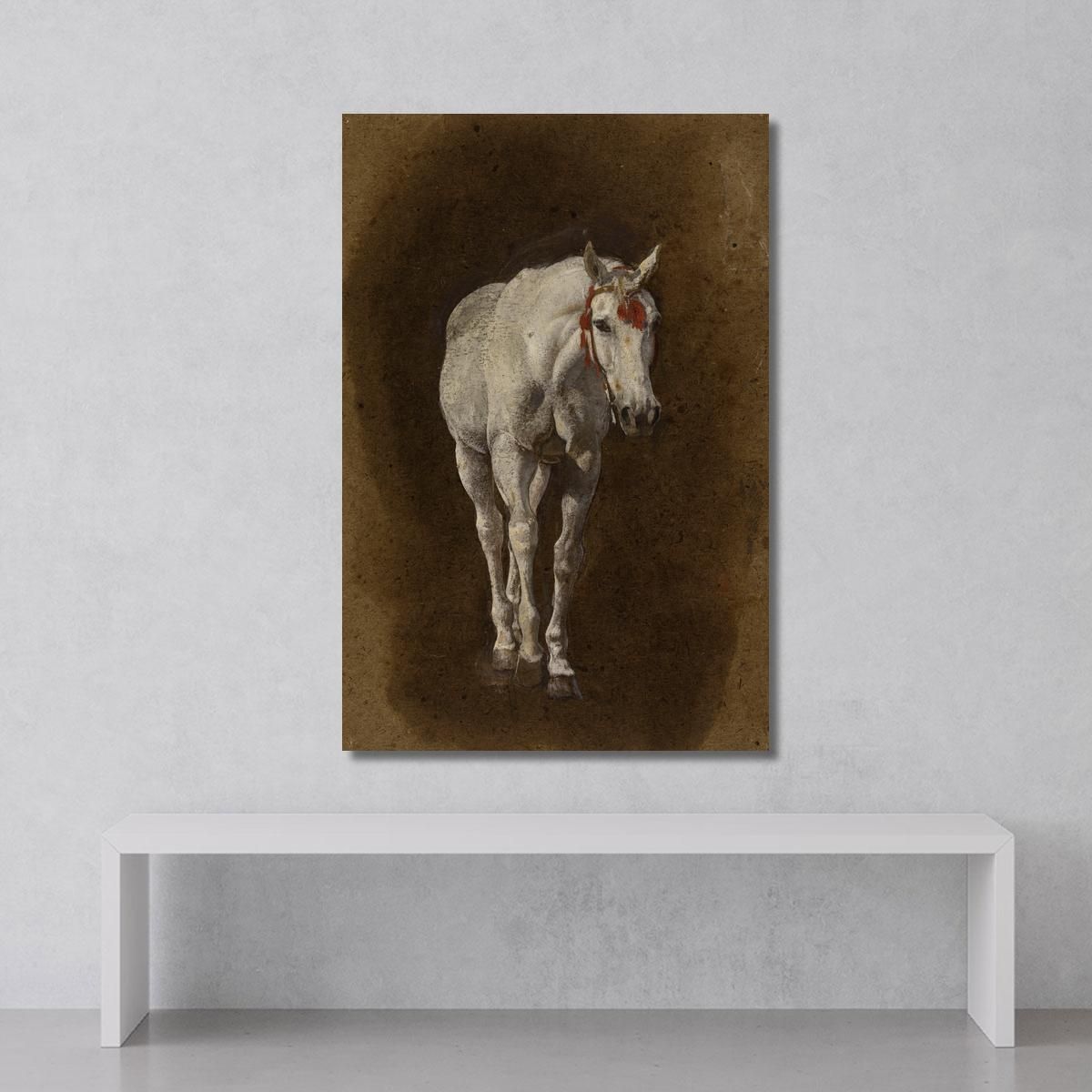 Cheval Léon Bonnat lbn7 canvas print 