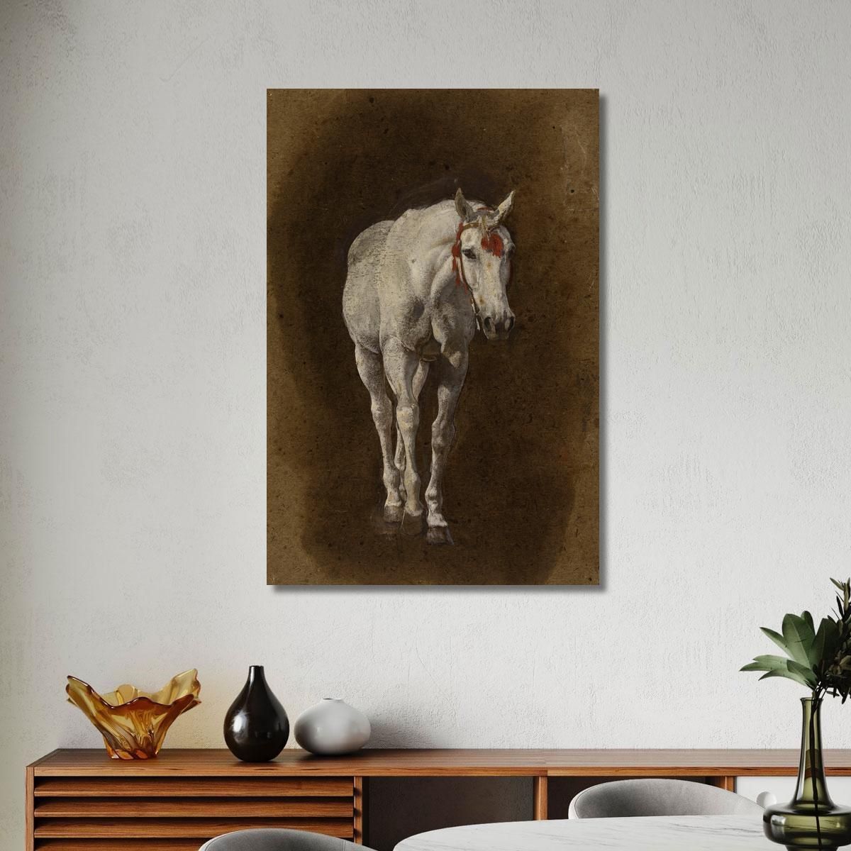 Cheval Léon Bonnat lbn7 canvas print 