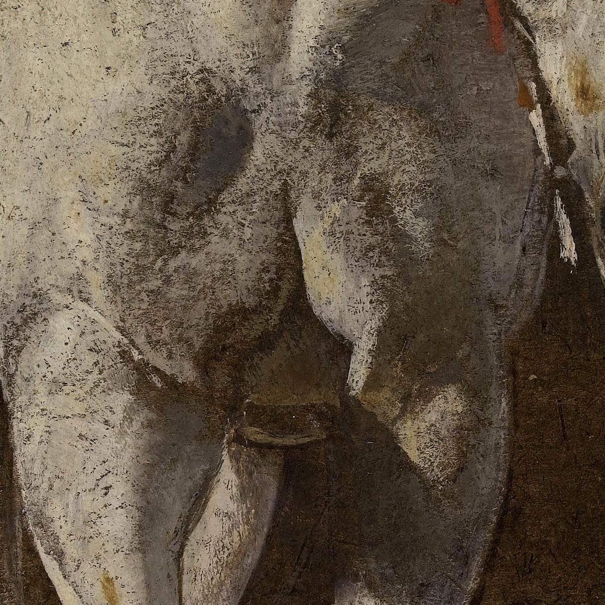 Cheval Léon Bonnat lbn7 canvas print