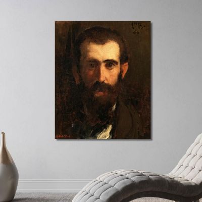 The Painter Ceferino Araujo Sánchez Léon Bonnat lbn8 canvas print 