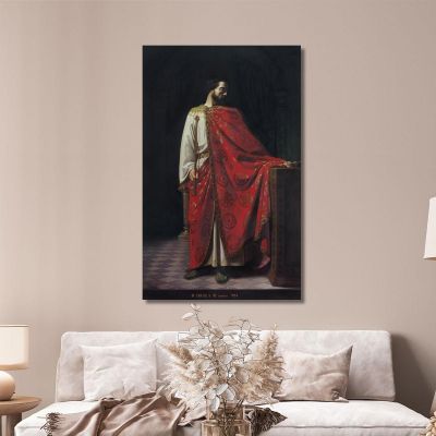 Fruela Ii Of Asturias King Of Asturias Léon Bonnat lbn11 canvas print 
