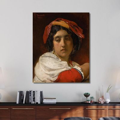 The Italian Léon Bonnat lbn17 canvas print 