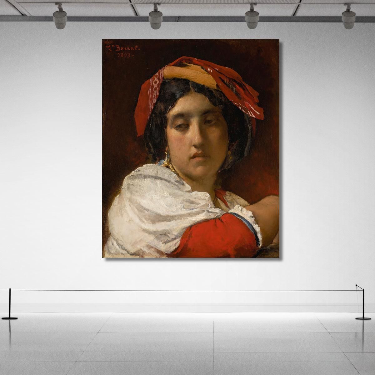 The Italian Léon Bonnat lbn17 canvas print 