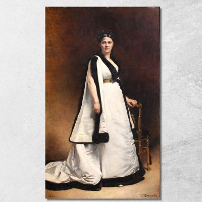 Madame Pasca Léon Bonnat lbn18 canvas print 