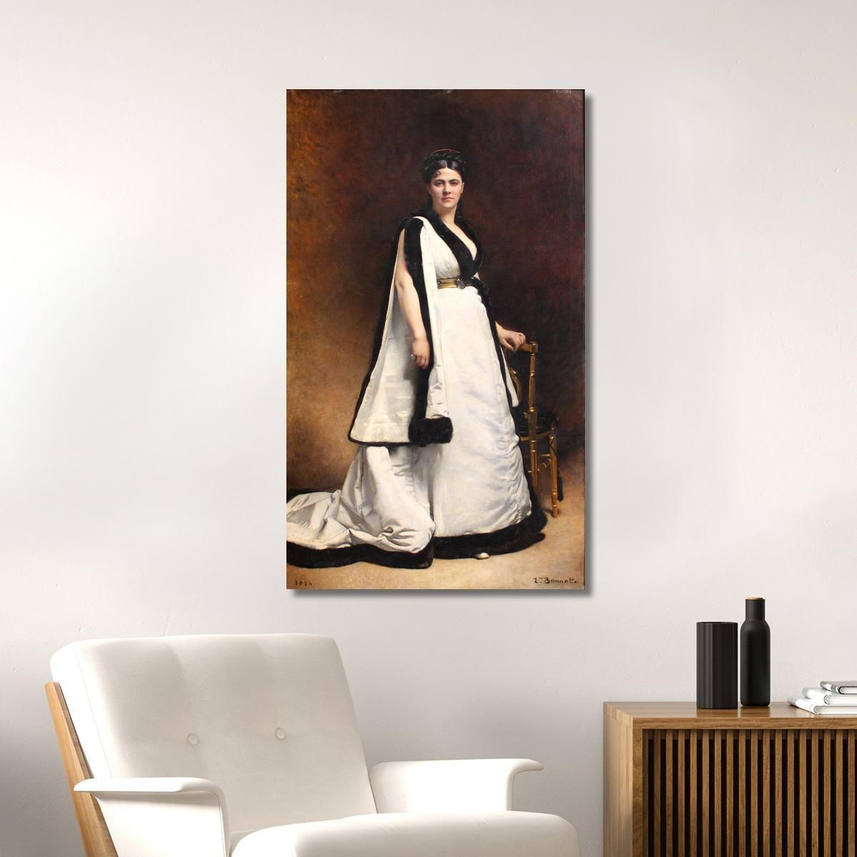 Madame Pasca Léon Bonnat lbn18 canvas print 