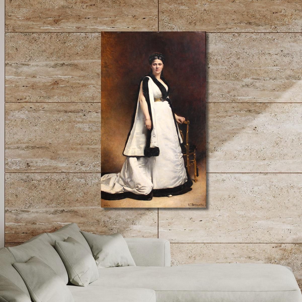 Madame Pasca Léon Bonnat lbn18 canvas print 