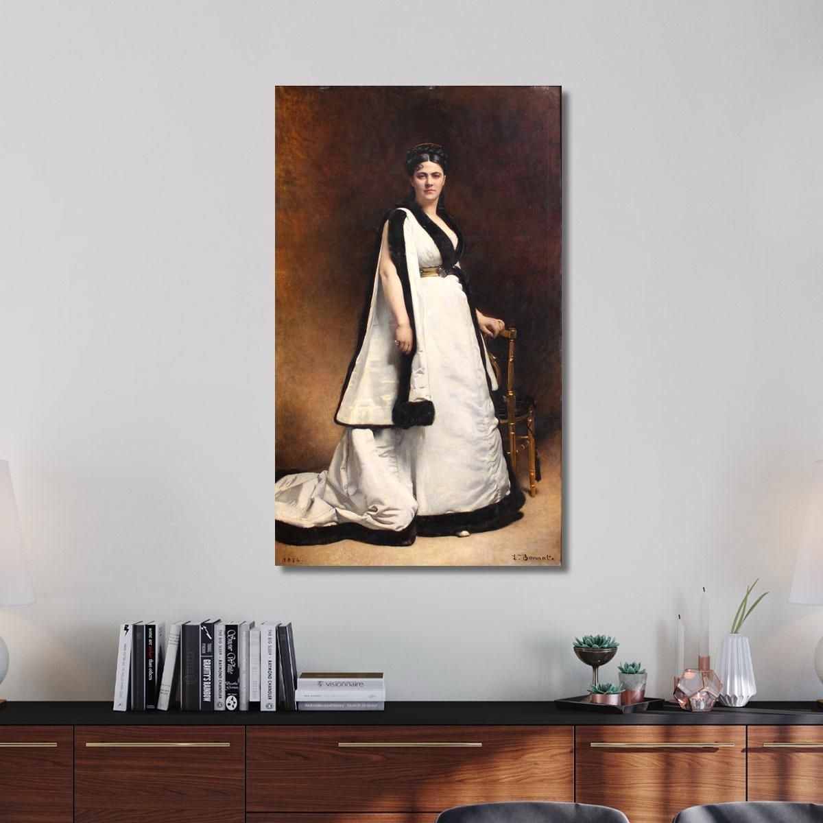 Madame Pasca Léon Bonnat lbn18 canvas print 