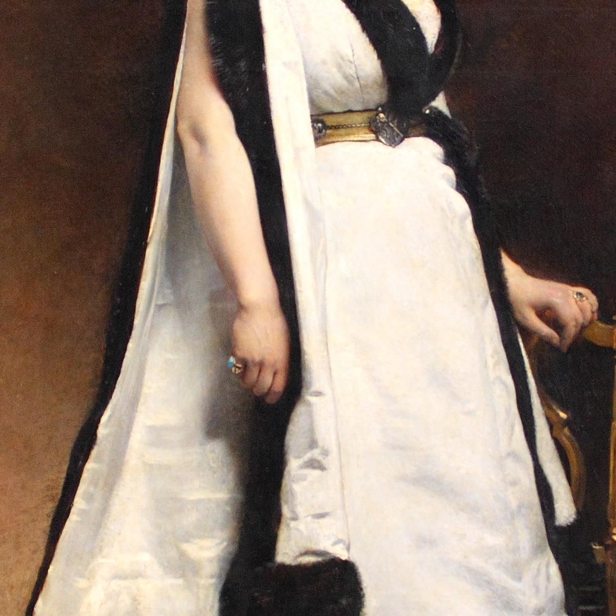 Madame Pasca Léon Bonnat lbn18 canvas print