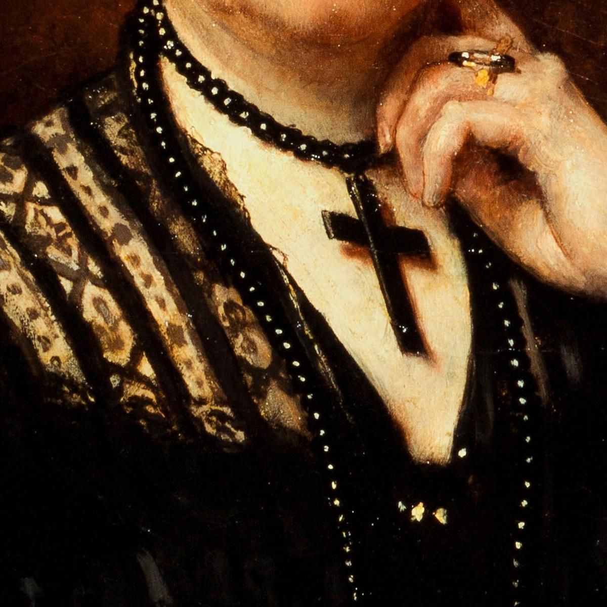 Portrait Of A Woman Léon Bonnat lbn20 canvas print