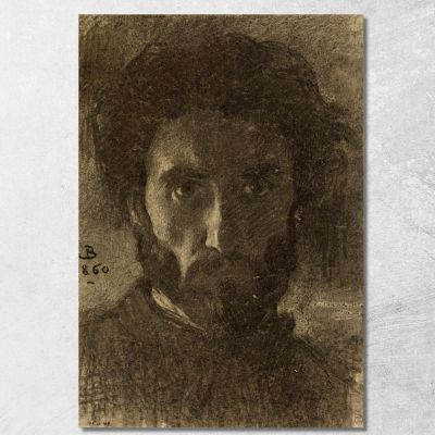 Portrait Of The Artist Léon Bonnat lbn22 canvas print 