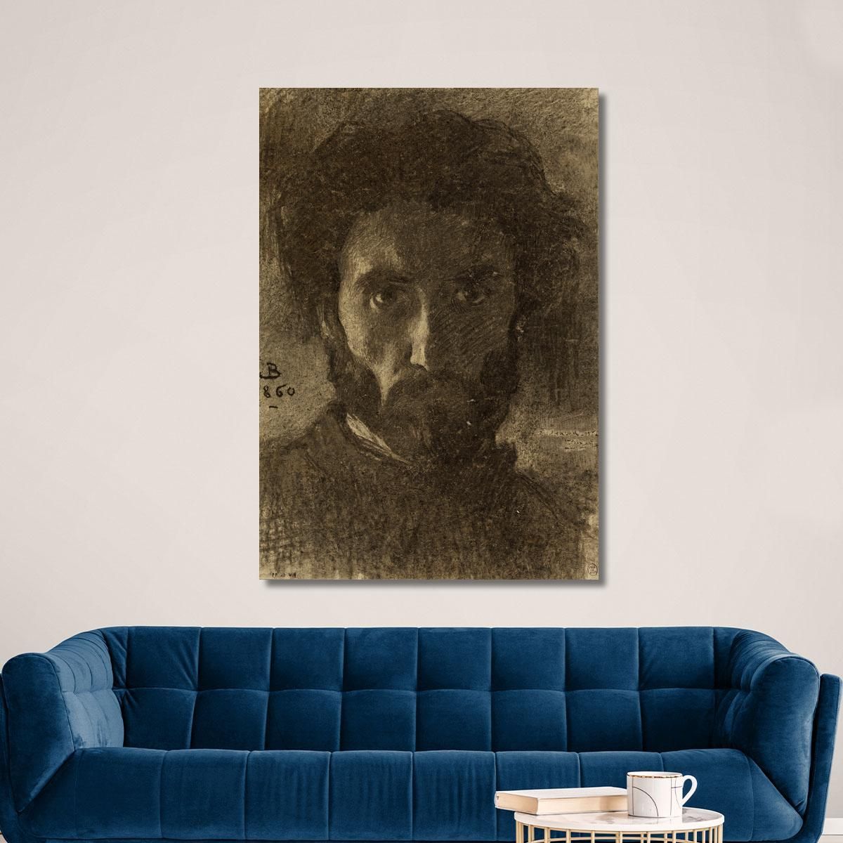 Portrait Of The Artist Léon Bonnat lbn22 canvas print 