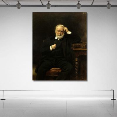 Portrait Of M. Victor Hugo Léon Bonnat lbn23 canvas print 