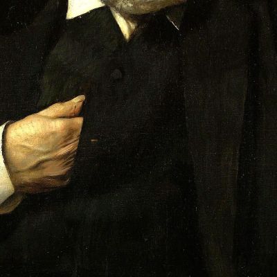 Portrait Of M. Victor Hugo Léon Bonnat lbn23 canvas print