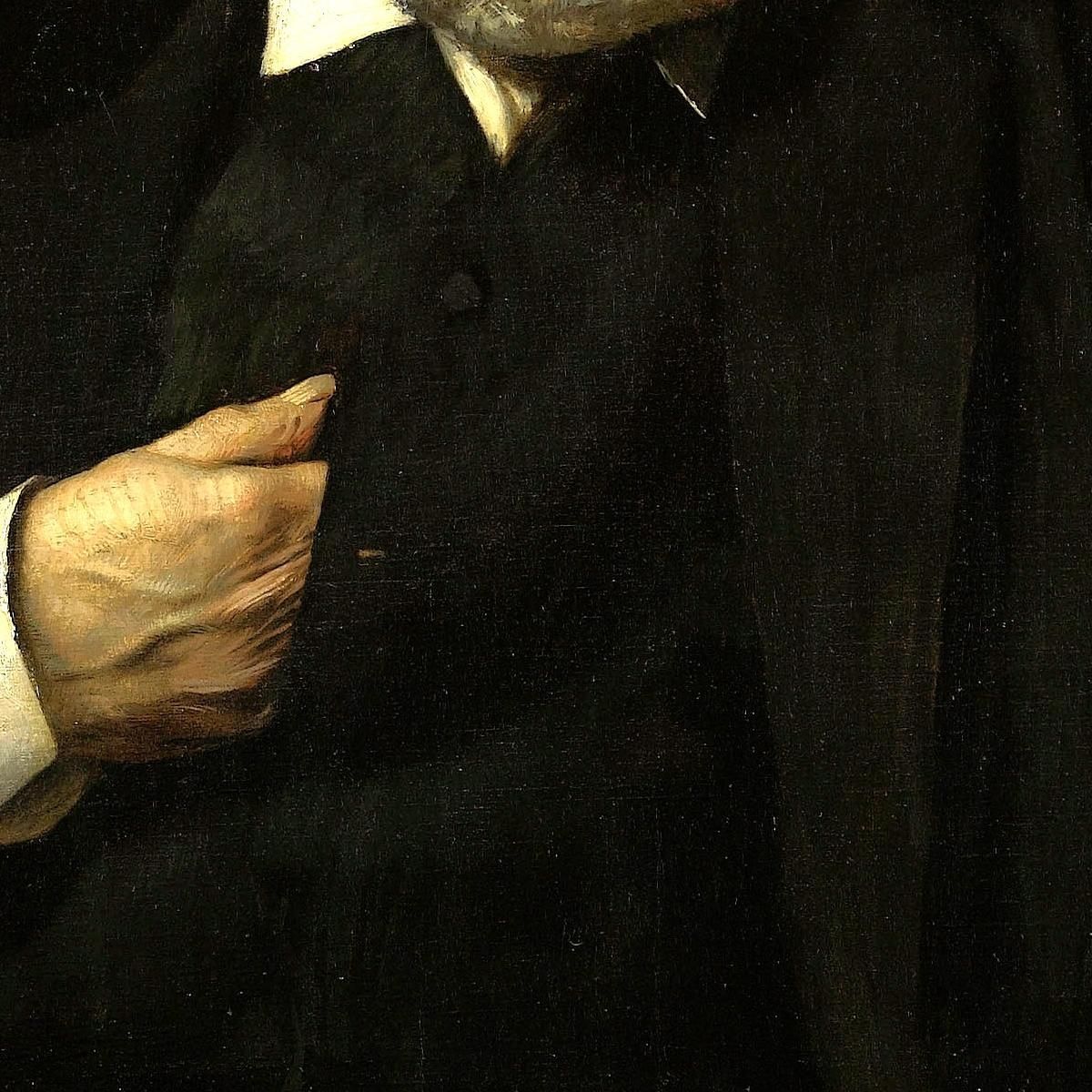 Portrait Of M. Victor Hugo Léon Bonnat lbn23 canvas print